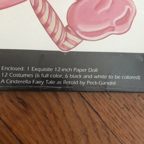 Peck-Gandre Cinderella The Ash Maiden Paper Doll Set Vintage 1991 - Picture 10 of 10